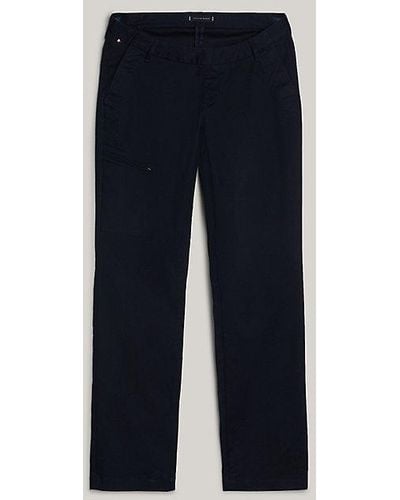 Tommy Hilfiger Adaptive 1985 Denton Fitted Straight Chino - Blauw