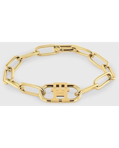 Tommy Hilfiger Gold-plated Link Bracelet - Metallic