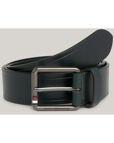 Tommy Hilfiger Casual Leather Signature Buckle Belt - Multicolour