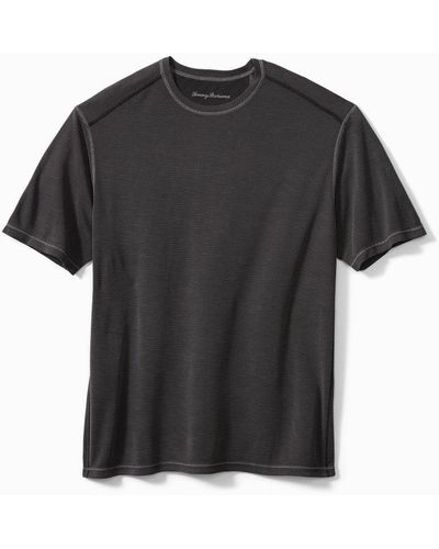 Tommy Bahama Big & Tall Flip Sky Islandzone® T-shirt - Black