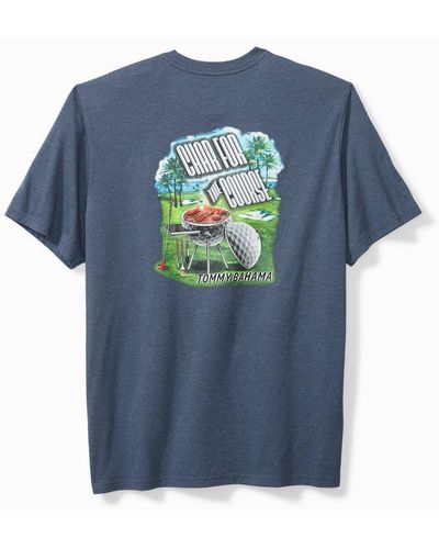 Tommy Bahama Char For The Course Graphic T-shirt - Blue