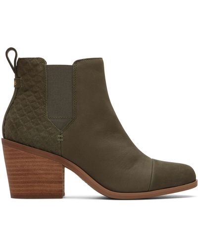 TOMS Suede Boot Everly - Green