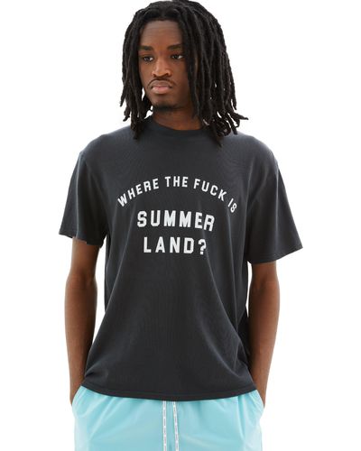 NAHMIAS Wtf Is Summerland T-Shirt () - Black