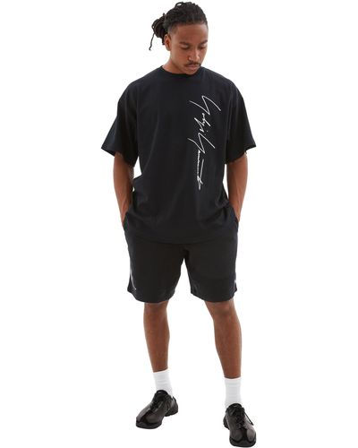 Yohji Yamamoto x NEW ERA AW99 ERASER LOGO BLACK TEE(S Black): Yohji  Yamamoto POUR HOMME｜THE SHOP YOHJI YAMAMOTO