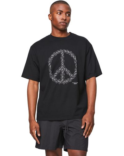 Undercover Peace Sign T-Shirt - Black