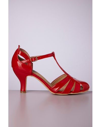 Banned Retro Dance Me To The Stars Pumps - Rood