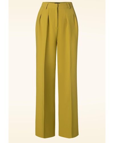 King Louie Fintan Simonet Pantalon - Geel