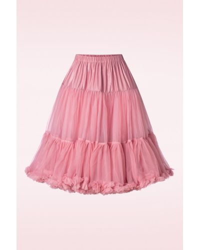Banned Retro Lola Lifeforms Petticoat - Roze