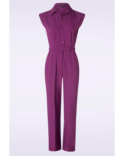 King Louie Remi Jumpsuit Timba - Paars