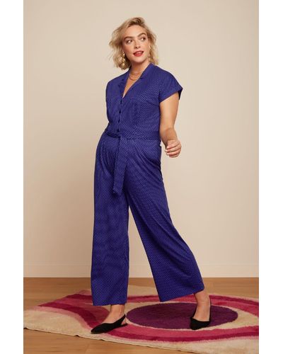 King Louie Darcy Ditto Jumpsuit - Blauw