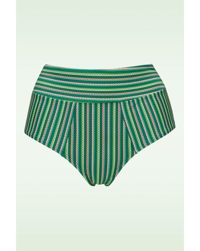 Marlies Dekkers Holi Vintage High Waist Bikini Broekje - Groen