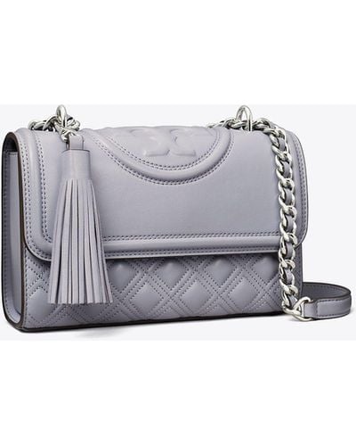 Tory Burch Small Fleming Convertible Shoulder Bag - White