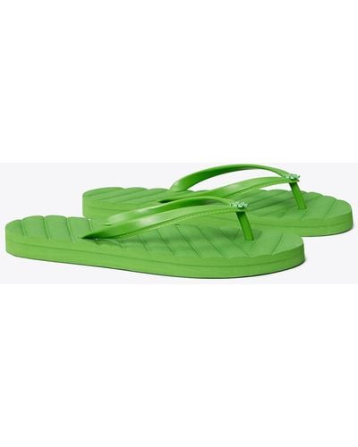 Green Sandals and flip-flops for Women | Lyst