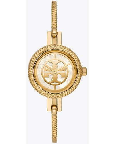 Tory Burch Reva Bangle Watch Gift Set, Multi-color/gold-tone Stainless Steel - Metallic