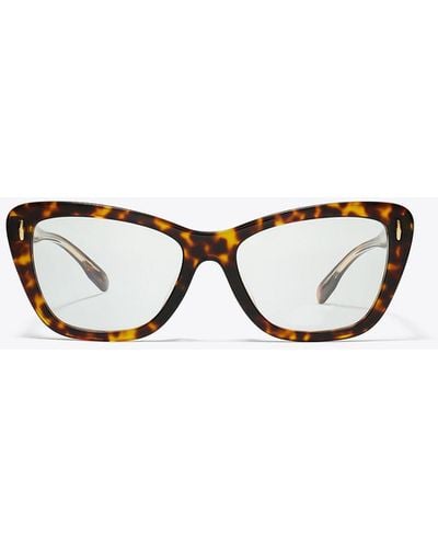 Tory Burch Miller Butterfly Eyeglasses - White