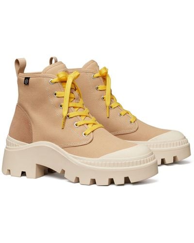 Tory Burch Camp Trainer Boot - Natural
