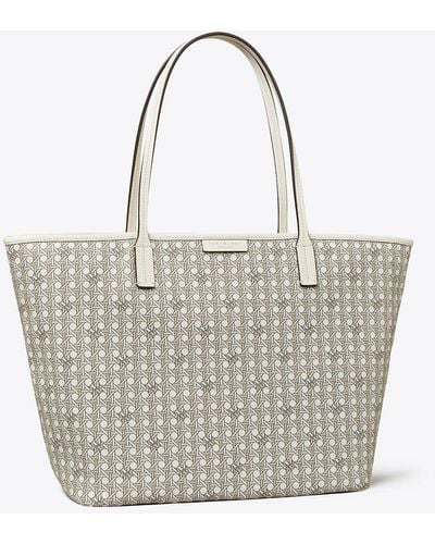 Tory Burch Ever-ready Zip Tote - White