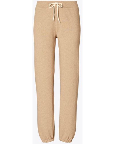 Tory Sport French Terry Sweatpant - Natural
