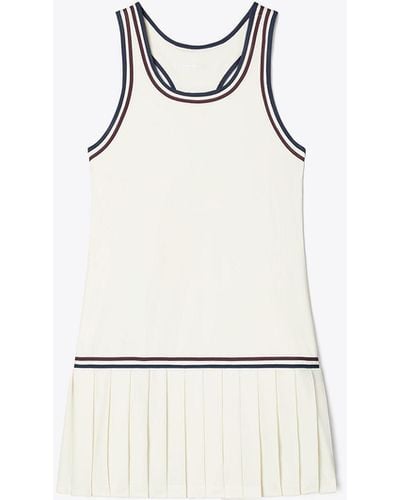 Tory Sport Tory Burch Drop-waist Tennis Dress - White