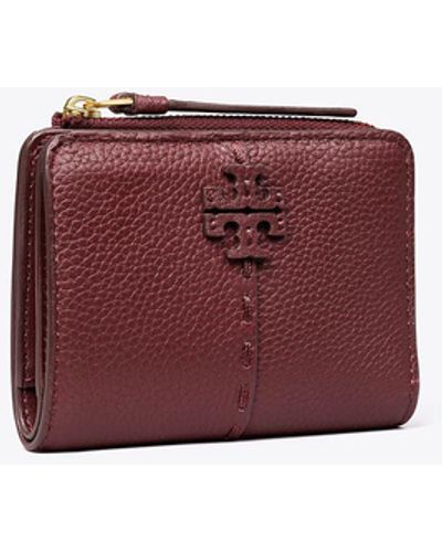 Tory Burch Mcgraw Bi-fold Wallet - Multicolour