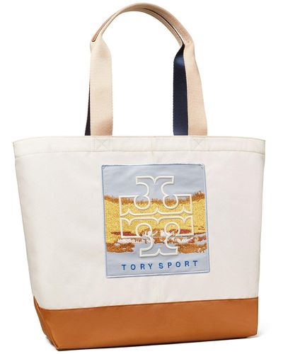 Tory Sport Large Everyday Patch Tote - Multicolour