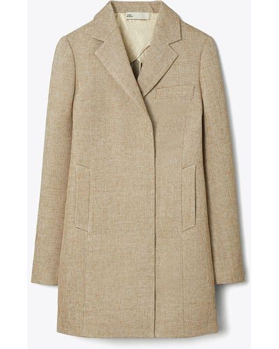 Tory Burch Relaxed Wool Blazer - White