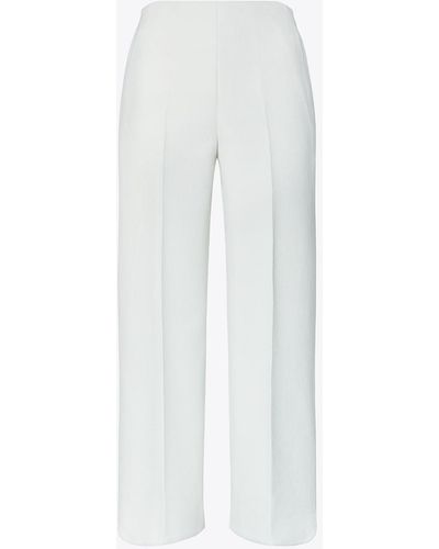 Tory Burch Cropped Twisted Pant - White