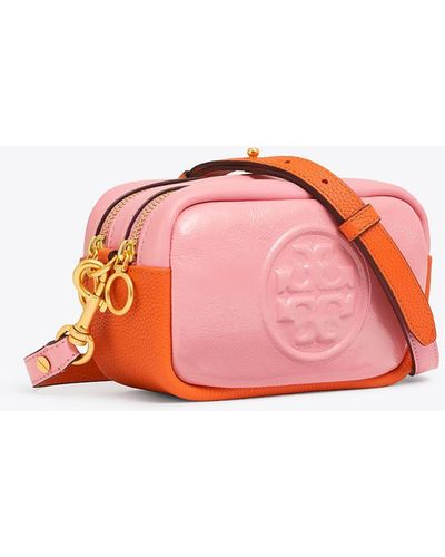 Tory Burch Perry Bombe Color-block Mini Bag - Pink