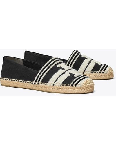Tory Burch Double T Espadrille - White