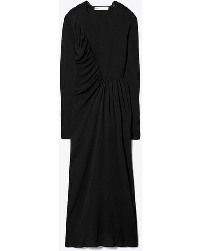 Tory Burch Jersey Crepe Dress - Black