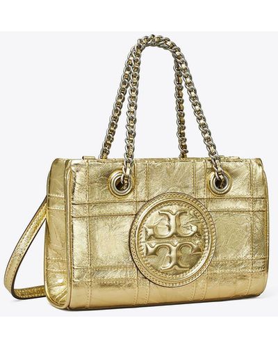 Tory Burch Fleming Metallic Mini Bag