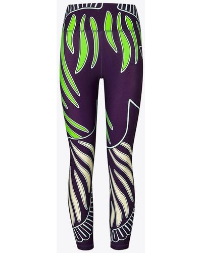 Tory Sport Tory Burch Weightless Printed 7/8 Legging - Multicolor