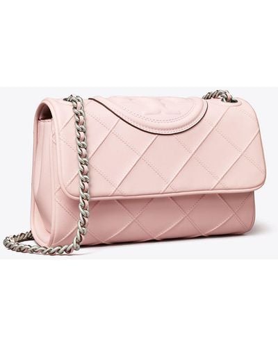 Tory Burch Small Fleming Soft Convertible Shoulder Bag - Pink