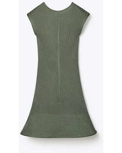 Tory Burch Viscose Knit Dress - Green