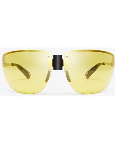 Tory Burch Runway Sunglasses - Metallic