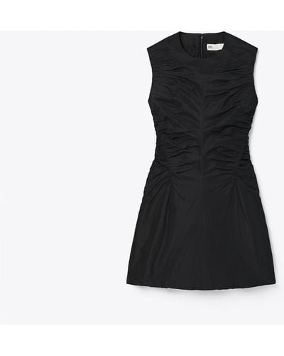Tory Burch Cotton And Silk Dress - Black