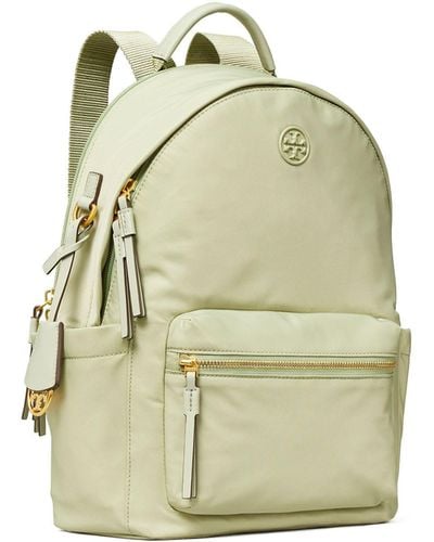 Tory Burch Piper Nylon Zip Backpack - Green