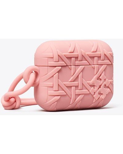 Tory Burch Silicone Airpods Pro Case - Pink