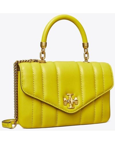 Tory Burch Mini Kira Top-handle Bag - Yellow