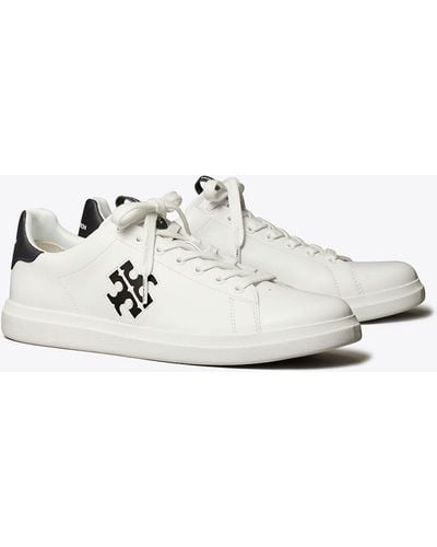 Tory Burch Double T Howell Court Sneaker - White