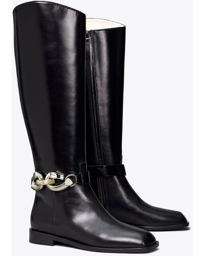 Tory Burch Jessa Riding Boot - Black