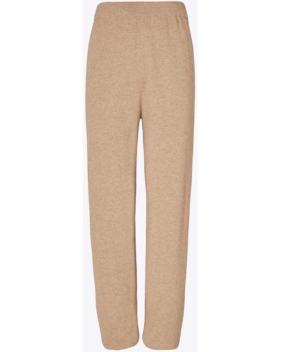 Tory Burch Cashmere Jogger - Natural