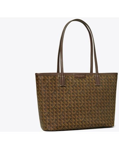 Tory Burch Small Ever-ready Zip Tote - Brown