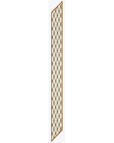 Tory Burch Rope Ribbon Tie - White