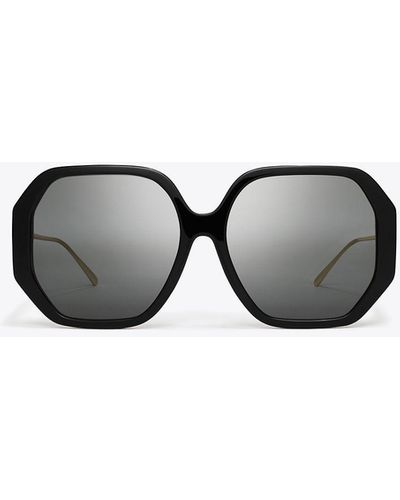 Tory Burch Miller Oversized Sunglasses - Multicolour