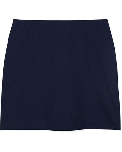 Tory Sport Performance Golf Skirt - Blue