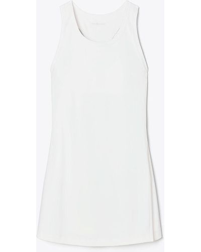 Tory Sport Tory Burch Side-slit Tennis Dress - White