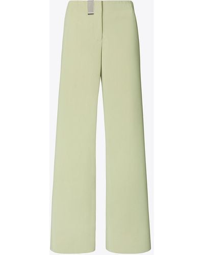 Tory Burch Coated Jersey Pant - Green