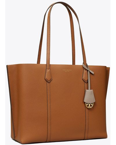 Tory Burch Perry Leather Tote - Multicolour