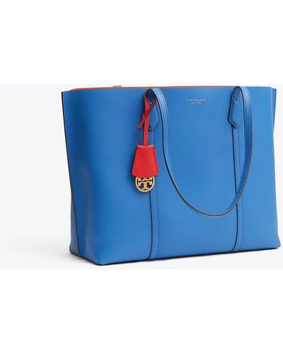 Tory Burch Embrace Ambition Perry Triple-compartment Tote - Blue